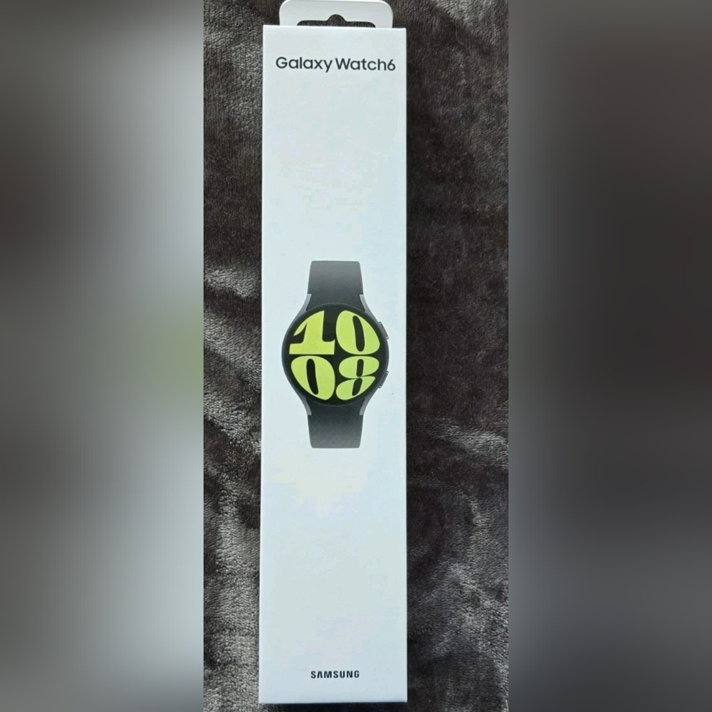 NEW - Samsung Galaxy Watch6 - 44mm Aluminum Graphite - Wi-Fi/BT - SM-R940